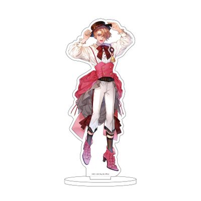 A3 Obey Me! 69 Asmodeus Valentine Ver., Illustration Drawn by Acrylic Stand