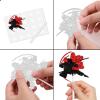 18pcs Black Silhouette Glitter Ninja Dessert Cupcake Topper Warrior Kendo Fitness Sports Theme Decor Supplies Men Boys Happy Birthday Anniversary Party Decorations view 4