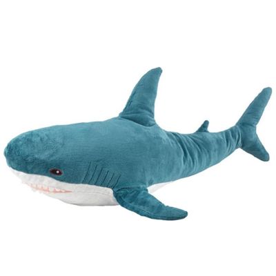 31inch Giant Plush Shark Toy Pillow,3D Giant Shark Stuffed Animal,Soft Shark Cushion Pillow Shark Stuffed Toy Throw Pillow for Childrens Pillow Boys and Girls Room Decoration Bedtime Gift (80cm)