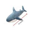 31inch Giant Plush Shark Toy Pillow,3D Giant Shark Stuffed Animal,Soft Shark Cushion Pillow Shark Stuffed Toy Throw Pillow for Childrens Pillow Boys and Girls Room Decoration Bedtime Gift (80cm) view 3