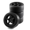 2.9 Belted Rc Tires with Foam Inserts4pcs5-Spoke 17mm Hex 42 Wide diameter102mm for Arrma Felony Infraction 6S BLX Typhon 3S 6S MEGA550 Limitless Roller Please use Glue to Bond Before use view 1