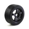 2.9 Belted Rc Tires with Foam Inserts4pcs5-Spoke 17mm Hex 42 Wide diameter102mm for Arrma Felony Infraction 6S BLX Typhon 3S 6S MEGA550 Limitless Roller Please use Glue to Bond Before use view 4