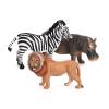 Almencla 5Pcs Jungle Animal Playset for Children for Easter Gift Birthday Party view 2