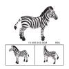 Almencla 5Pcs Jungle Animal Playset for Children for Easter Gift Birthday Party view 3