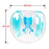 ZHUYNXIR 2 PC Sumo Ball for Adults, Bumper Bounce Balls for Kid, Inflatable Bounce Ball for Kids, Body Zorb Ball for Kids Outdoor Team Gaming Play (48 in,Blue+Red) view 2