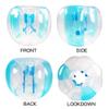 ZHUYNXIR 2 PC Sumo Ball for Adults, Bumper Bounce Balls for Kid, Inflatable Bounce Ball for Kids, Body Zorb Ball for Kids Outdoor Team Gaming Play (48 in,Blue+Red) view 3