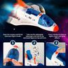 Wbzle Space Shuttle Toys Set with Light and Sound, Rocket Ship Toy Playset with Spray Effects, Astronaut Toy for Kids 3-5, Outer Space Toys Gift for Boys & Girls view 3