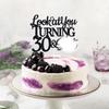 Happy 30th Birthday Cake Topper, 30 and Fabulous, Dirty Thirty, Hello 30, Happy 30th Birthday Party Decorations for Men Women view 4