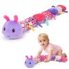 Baby Girl Toys 0-3-6 Months Musical Stuffed Animals Plush Caterpillar Toy Crinkle Rattles Tummy Time Development Sensory Toys infants 6-9-12 Months Newborn Girls Boy Shower Gifts Easter Basket Stuffer view 1