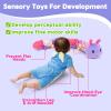 Baby Girl Toys 0-3-6 Months Musical Stuffed Animals Plush Caterpillar Toy Crinkle Rattles Tummy Time Development Sensory Toys infants 6-9-12 Months Newborn Girls Boy Shower Gifts Easter Basket Stuffer view 3