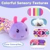 Baby Girl Toys 0-3-6 Months Musical Stuffed Animals Plush Caterpillar Toy Crinkle Rattles Tummy Time Development Sensory Toys infants 6-9-12 Months Newborn Girls Boy Shower Gifts Easter Basket Stuffer view 4