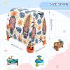 senya Kids Water Table Cover Fit Step 2 Water Table Tropical Aloha Totem Mask Outdoor Sunproof Dustproof Toy Cover, g363653900p1026c1091s2483 view 3