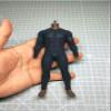 1/12 Male Soldier Gridding Cloth Jumpsuit Tights Model for 6''Mezco ht Vtoy (Black) view 1