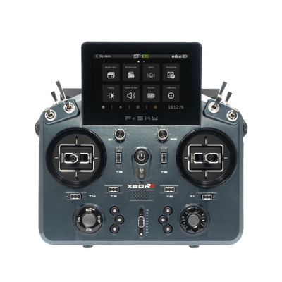FrSky Tandem X20RS Transmitter Dual-Band TD-ISRM RS Module TW + R9 Redundant RF Link CNC MC20R Hall Gimbals 8GB Storage 800480 Touchscreen TTS Audio LoRa Antenna Ports ETHOS System (Blackish Green)