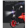 JIYIAN Kids' Tricycles for Rider Age 3+,Children's Preschool Learning Bike,Kids Trike with Ergonomics Grip and Non-Slip Pedals,Kids Outdoor Play Equipment,Blue,A view 2
