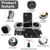 Accmor Universal Stroller Organizer with Insulated Cup Holder Detachable Phone Bag and Shoulder Strap,Stroller Bag Caddy Organizer Fits for Uppababy, Baby Jogger, Britax Strollers view 4