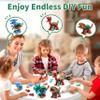Yerloa 8pcs Dinosaur Toys for Kids 3-5 5-7, STEM Take Apart Dinosaur Toys for Boys 3 4 5 6 7 8 Year Old Toddler Party Birthday Gifts Dino Toys Construction Building Toy Kids Toy with Electric Drill view 2