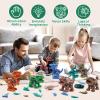 Yerloa 8pcs Dinosaur Toys for Kids 3-5 5-7, STEM Take Apart Dinosaur Toys for Boys 3 4 5 6 7 8 Year Old Toddler Party Birthday Gifts Dino Toys Construction Building Toy Kids Toy with Electric Drill view 4