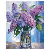 1000 Piece Jigsaw Puzzles for Adults, Purple Lilac in a Glass Vase Jigsaw PuzzlesBlue Flowers with Green Leaves PuzzleChallenging Family Activity Perfect for Game NightsFloral Puzzle Wall Art Decor view 2
