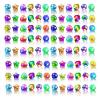 Party Favors 48 Pcs Light Up Rings, Glow In The Dark Party Supplies, 6 Style Flashing Glow In The Dark Rings for Adults & Kids, LED Ring for Birthday Party Favors, Concert, Raves, Halloween, Christmas view 1