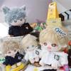 niannyyhouse 10cm~15cm 20cm Plush Doll Clothes Hoodie Cardigan Jacket Soft Stuffed Plush Toy Dress Up (White 20cm) view 4