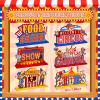 Quzzil 6 Pcs Circus Carnival Party Decorations Carnival Centerpieces for Tables Circus Theme Party Decorations Wooden Carnival Centerpieces for Cake Toppers Birthday Party Favors Supplies view 2