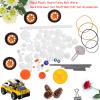 Plastic Gears Kit, 78pcs Plastic Gears Pulley Belt Rack Kits Plastic Gears with Plastic Wearable and Long Service Life view 2