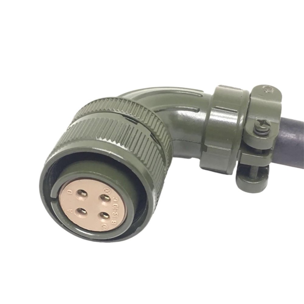 KDNHVRQY Servo Wiring Plug Driver CN1 Connector Encoder Aviation Plug 4pin Motor Connector(Color:18-10)