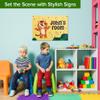 Customized Kid Room Sign, Personalized Name For Bedroom Nursery Room Wall Decor Kids With Tiger Sign, 14x20 Inches, Rust Free ACM, Fade Resistant, Made in USA by My Sign Center view 2