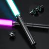 Lightsaber, Light Sabers with RGB 15 Colors, USB Rechargeable Lightsabers with FX Sound and Motion Sensors, Light Saber Sword Toy for Kids, Halloween Xmas Gift, Galaxy War Fighters Cosplay, 2Packs view 1