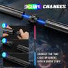 Lightsaber, Light Sabers with RGB 15 Colors, USB Rechargeable Lightsabers with FX Sound and Motion Sensors, Light Saber Sword Toy for Kids, Halloween Xmas Gift, Galaxy War Fighters Cosplay, 2Packs view 3