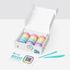 Hey Clay 15 Cans Set - Colourful Modelling Kids Air-Dry Clay 15 Cans with Sculpting Tools and Fun Interactive Instructions for Children Age 3+ (Rainbow Unicorns) view 2