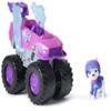 Paw Patrol: Rescue Wheels Roxi Monster Truck with Transformation and Collectible Action Figure, Toys for Boys and Girls Ages 3+ view 1