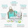 TOVLA JR. Kids Real Cooking Set | Cooking Tools for Kids Ages 512 | Montessori-Inspired Beginner Kitchen Kit with Visual Recipe Cookbook & Storage Case | Christmas & Birthday Gift for Boys & Girls view 2