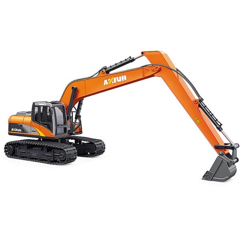 HNA 551/1551 1/14Scale 15 Channel RC Excavator Model, Metal Bucket, ABS Body, Ages 13+