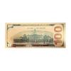 100 USD President Donald Trump Collectible Gold Plated Fake Bank Note view 3