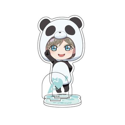 A3 Love Live! Super Star!! 02 Tang, Available Panda Ver. [Mini Character Illustration] Acrylic Stand Plate