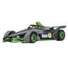 AFX 22064 Mega-G+ Formula N #3 Silver/Green HO Slot Car view 1