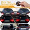 Geshowit LED Finger Light for Car with Remote, LED Hand Gesture Light with 6 Signs for Car Window, Funny Car LED Sign to Communicate with Drivers, Car Accessories for Men and Women view 2