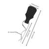 50 Pieces 1.4mm Universal RC Body Clips with Pull Tabs Car Clips RTR Clip Pins H165 Assembly Spare Parts for 1:8 1:10 1:12 Scale Redcat HPI Himoto HSP Exceed RC Car Parts Truck Buggy(Black) view 4
