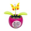 Solar Powered Dancing Flower Toy, Solar Dancer Figure, Solar Swinging Flip Flap Flower Animated Bobblehead Dancer Toy, Car Windowsill Decoration Desktop Solar Dancing Ornament Sun Catcher view 1