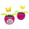 Solar Powered Dancing Flower Toy, Solar Dancer Figure, Solar Swinging Flip Flap Flower Animated Bobblehead Dancer Toy, Car Windowsill Decoration Desktop Solar Dancing Ornament Sun Catcher view 2