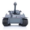 wheelfun 1/16 Scale Mato Almost Full Metal Gray German Tiger I Bb Shooting RTR RC Tank 1220 360 Rotating Turret Infrared Combat BB Shooting Airsoft Tank That Shoot view 2