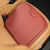 AVSMGP Car Seat Cushions for Driving Height One-Piece Summer Breathable Backseat Mat Effectively Increase The Field of View for Car Office Home,Pink view 1