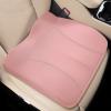 AVSMGP Seat Cushion for Car Car Booster Seat Cushion for Driver Hip Pain Raised Memory Foam Height Seat Protector Washable Cover for Short People Pad Mats,Pink view 1