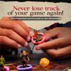 Futhark Area of Effect Spell Templates Set and DND Condition Rings of 3D Rubber - Bundle for Dungeons & Dragons view 2