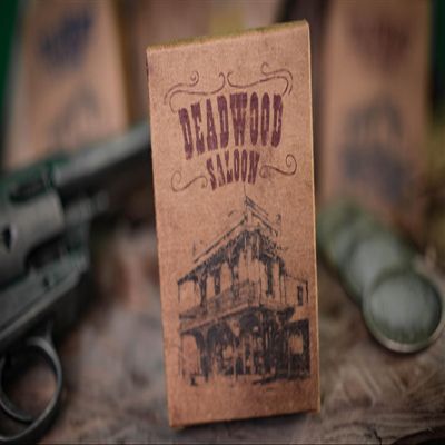 Murphy's Magic Supplies, Inc. Deadwood (Red) Playing Cards by Matthew Wright and Mark Bennett