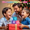 3Pack Slow Rise Glitter Squishy Cube Square Ice Cube Malt Sugar Stress Balls for Adults&Kids, Nice Stress Cube, Sensory Fidget Toys for Mellow and Chill, Classroom Treasure Box(Purple/Pink/Blue) view 2
