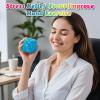 3Pack Slow Rise Glitter Squishy Cube Square Ice Cube Malt Sugar Stress Balls for Adults&Kids, Nice Stress Cube, Sensory Fidget Toys for Mellow and Chill, Classroom Treasure Box(Purple/Pink/Blue) view 4