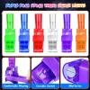 24PCS Party Favors LED Finger Lights, Glow in the Dark Light Up Toys Gifts Bulk for Kids Boy Girl Birthday Goodie Bags Stuffers Party Decorations Back to School Party Classroom Prizes (space001) view 3